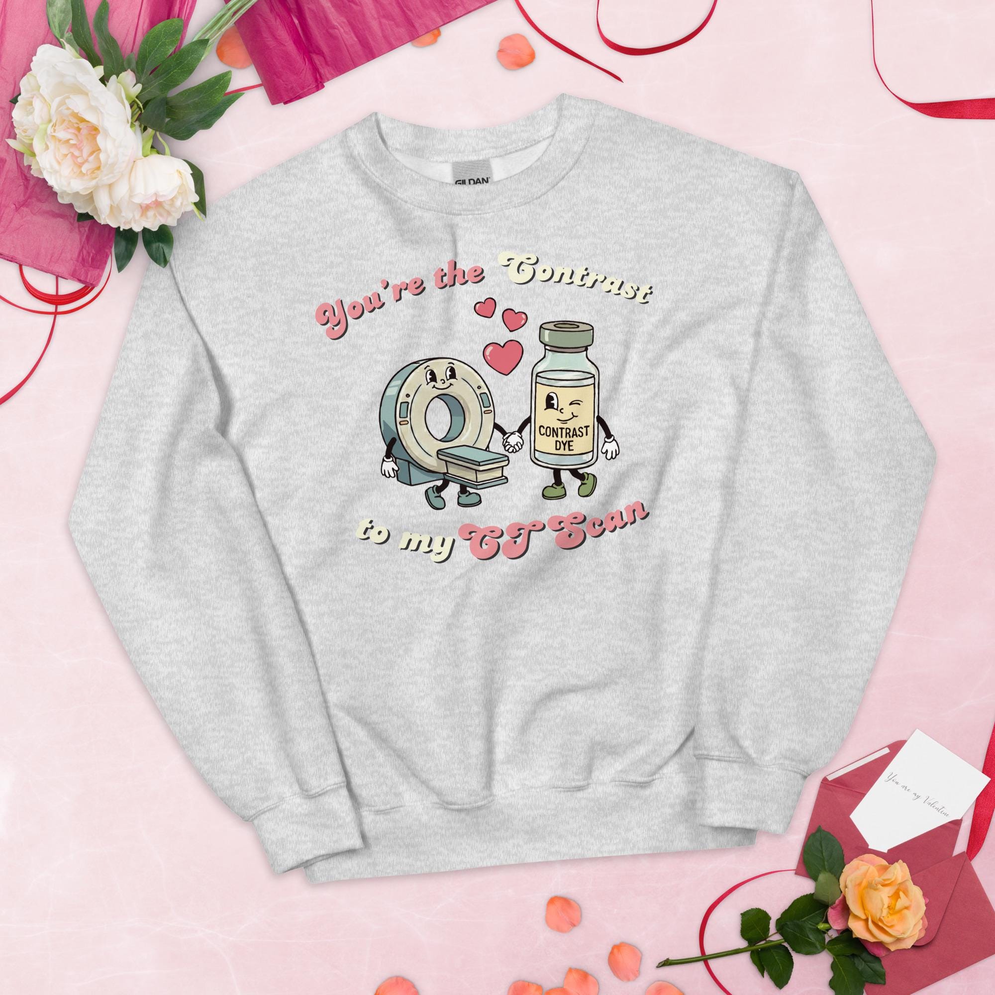 Valentines Day Radiology Sweatshirt