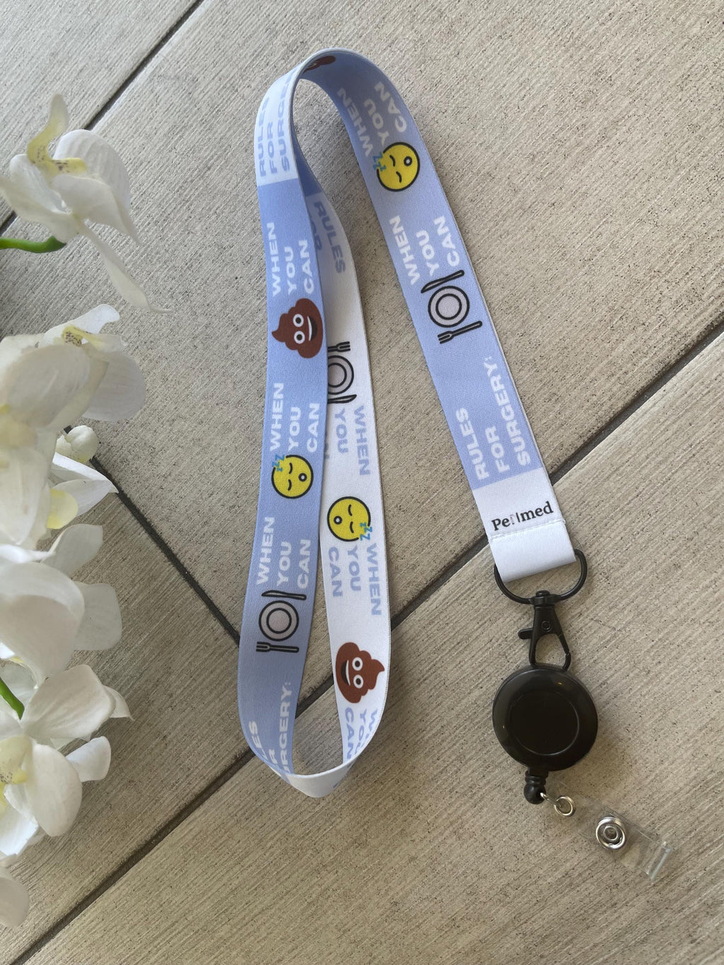 Surgery Lanyard & ID Badge Holder for Surgeon and OR Nurse | Surgical Resident, Scrub Tech, PA Gift | Med Student, Operating Room Staff