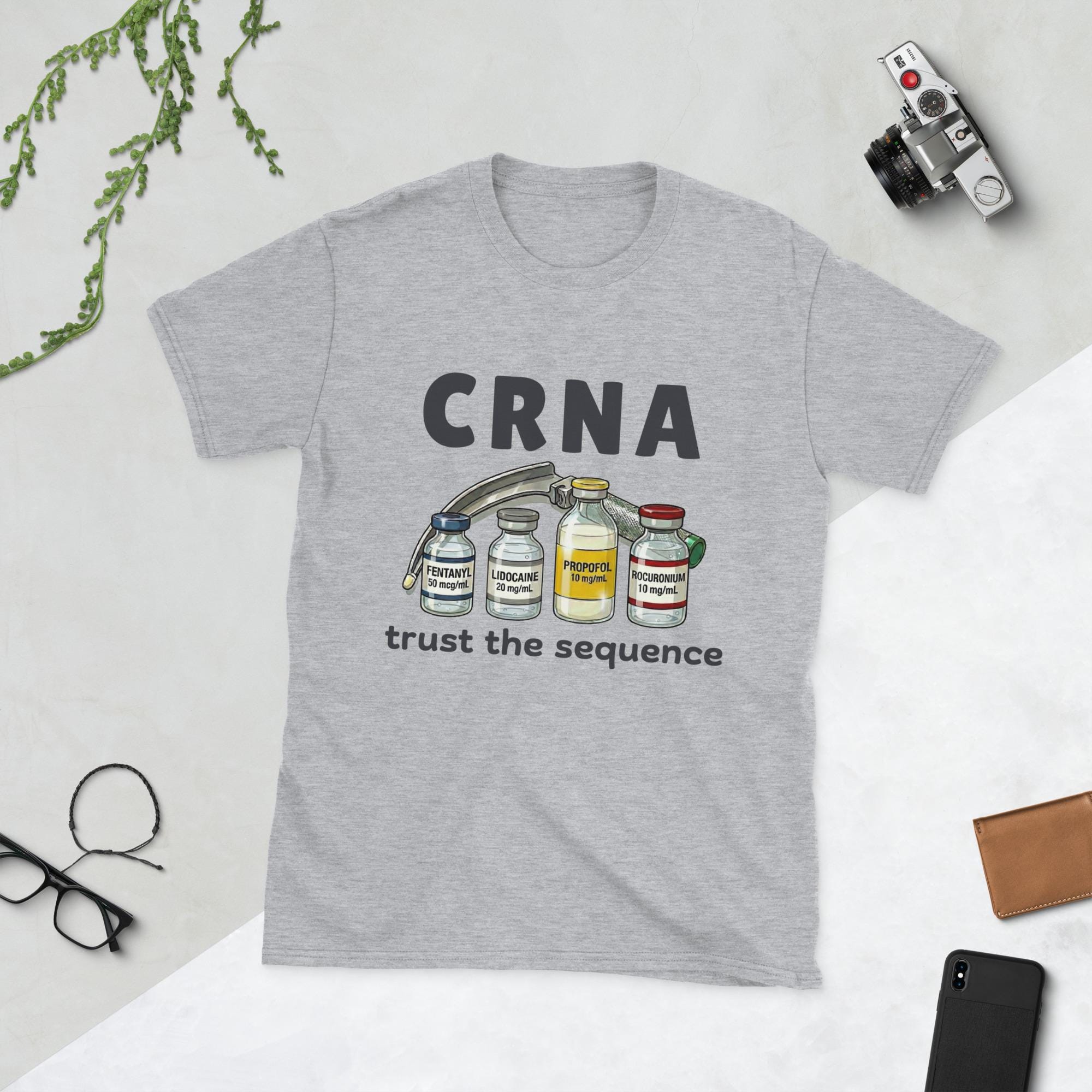 CRNA T-Shirt - Trust the Sequence