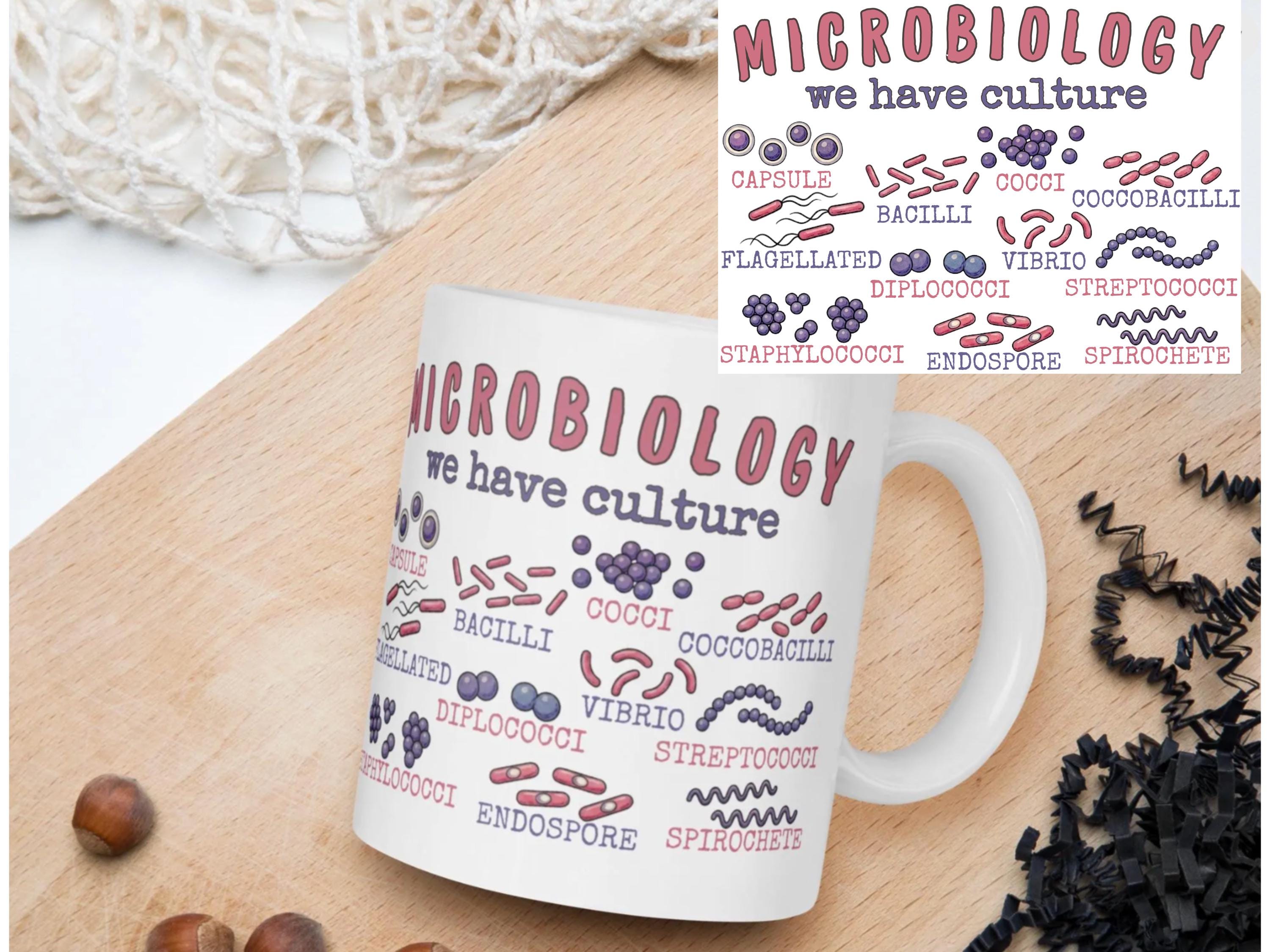 Microbiology Themed Coffee Mug