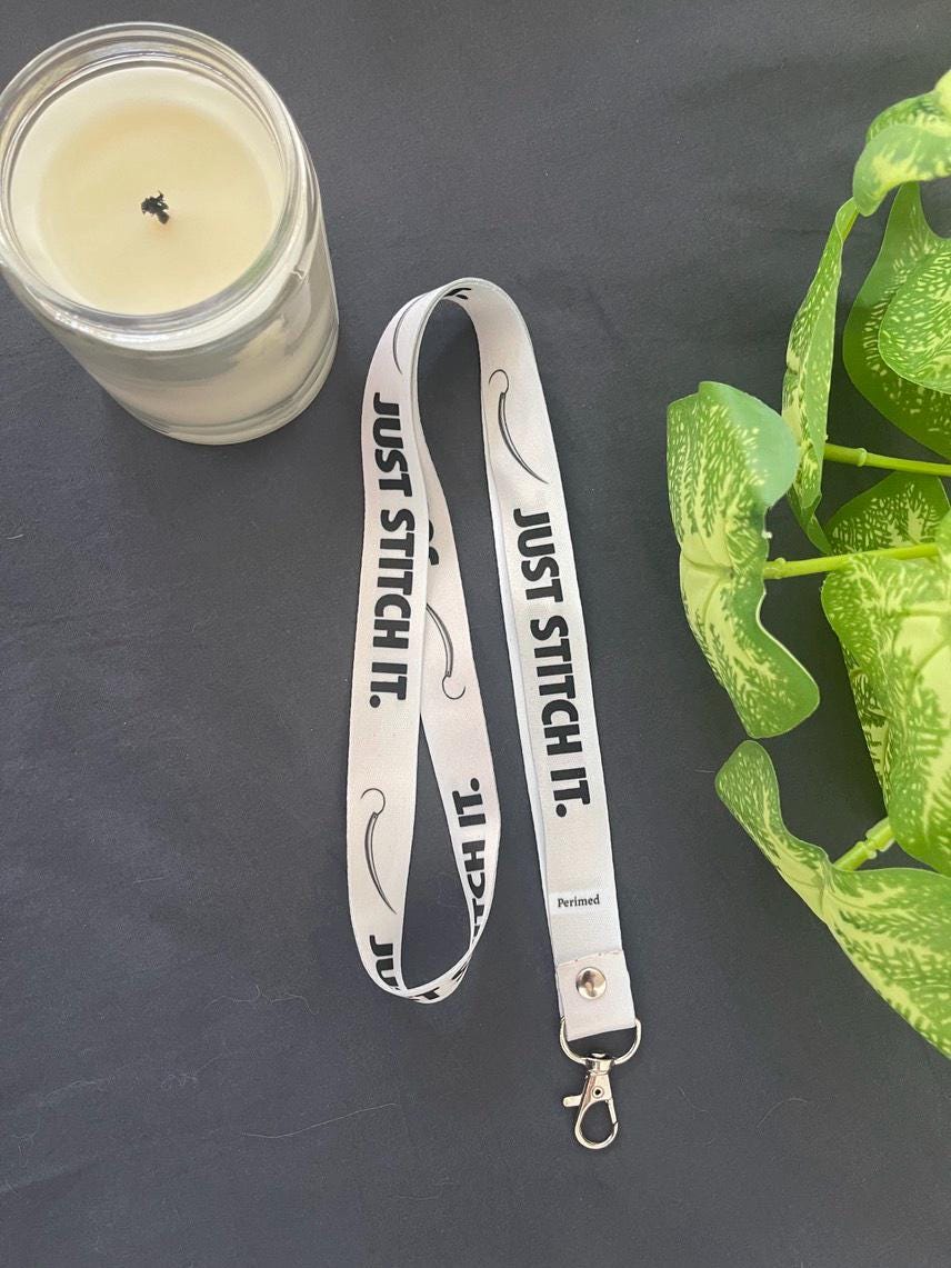 Surgical Lanyard & ID Badge Holder for Surgeon and Nurse | OR Nurse, Scrub Tech Gift  | Surgical Resident, Med Student Hospital Badge Holder