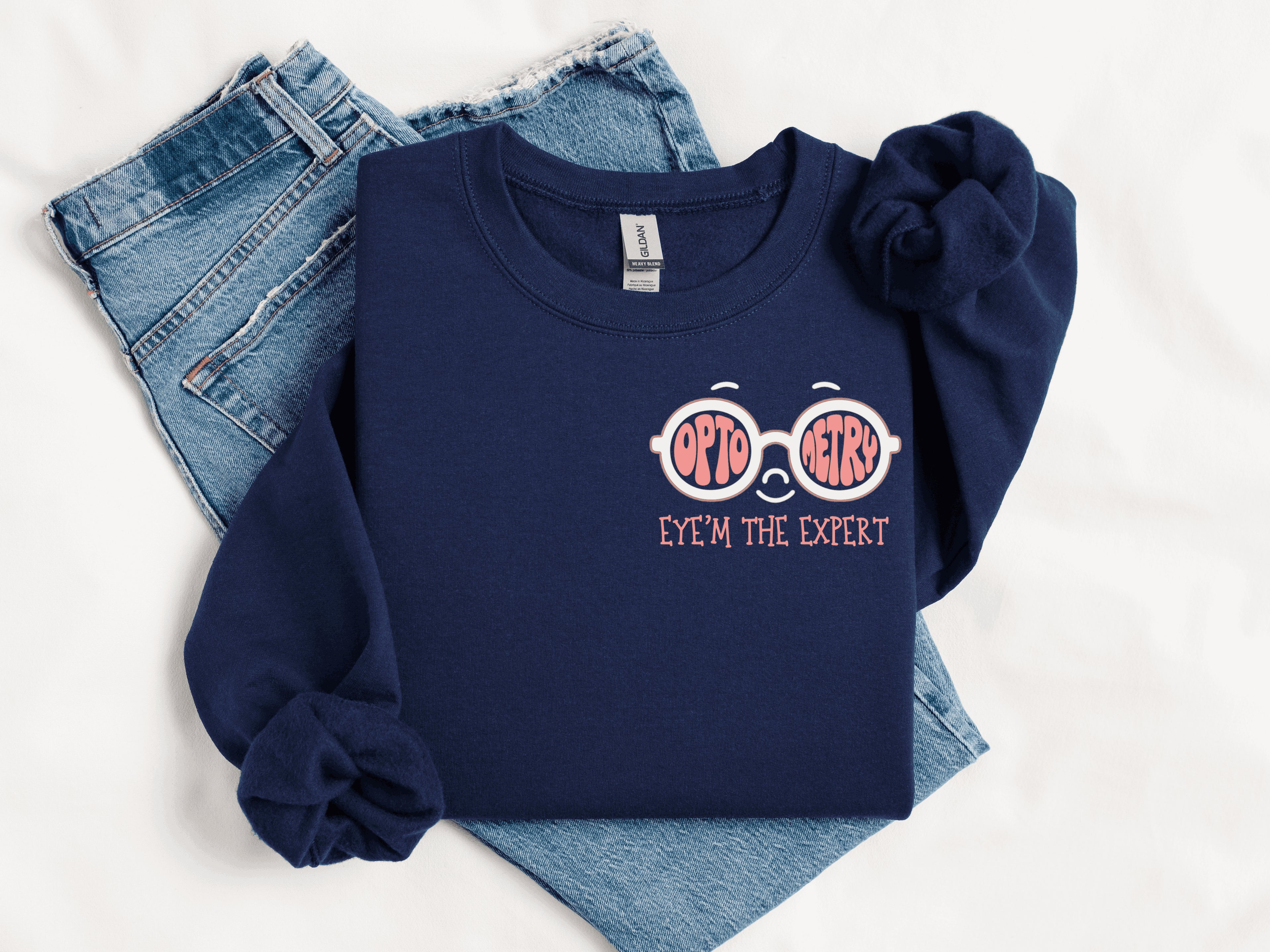 Optometry Sweatshirt - Glasses