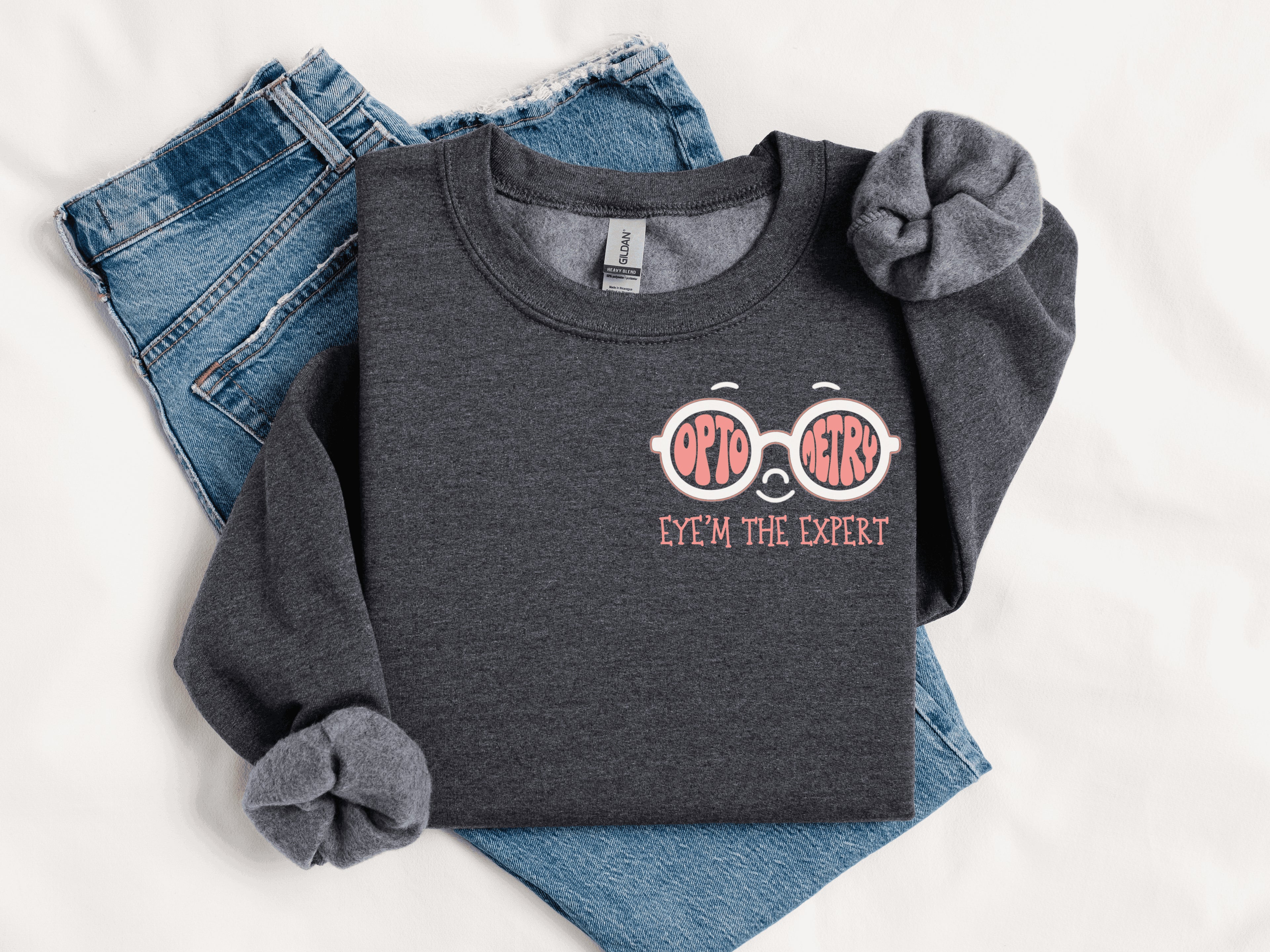 Optometry Sweatshirt - Glasses
