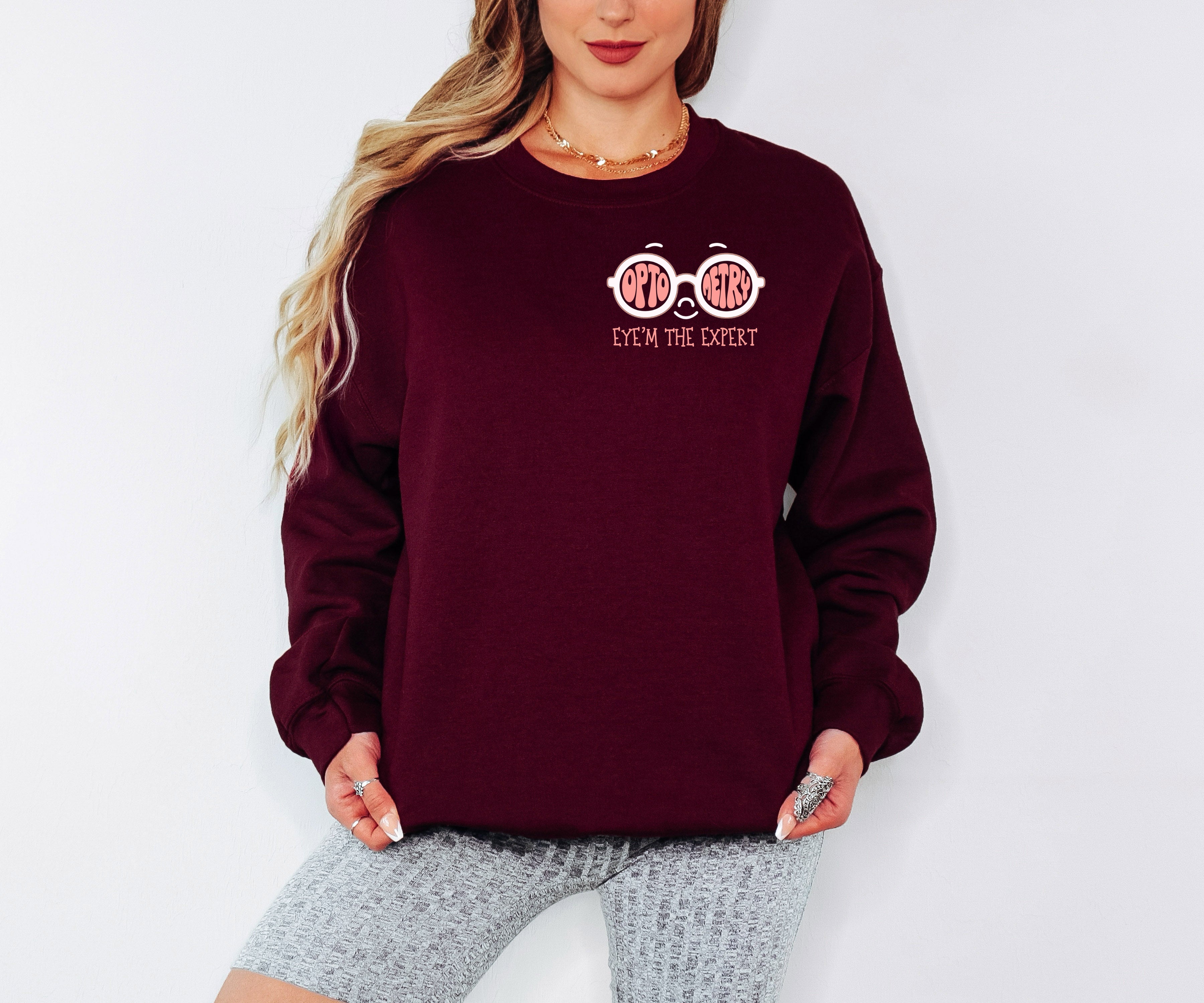 Optometry Sweatshirt - Glasses