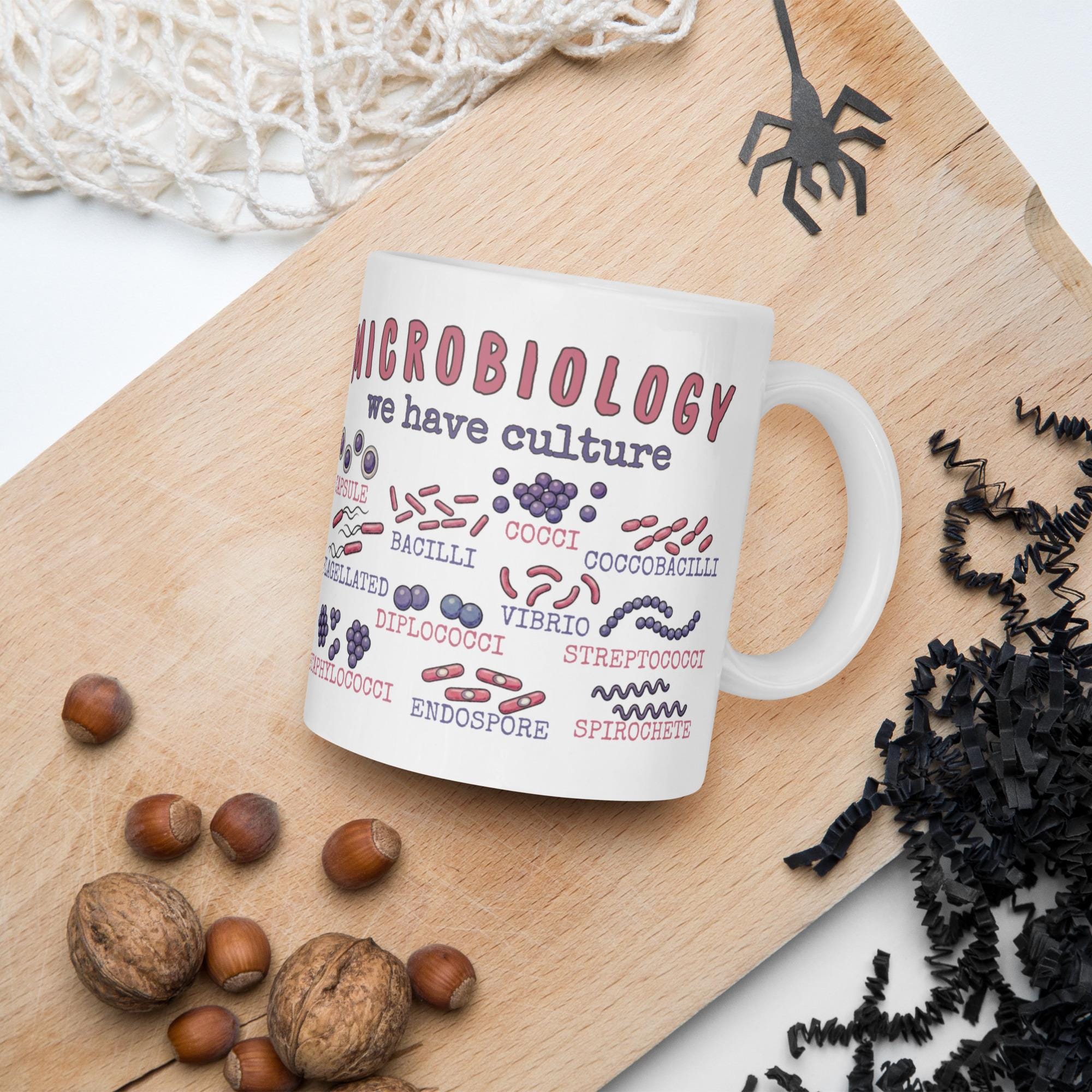 Microbiology Themed Coffee Mug