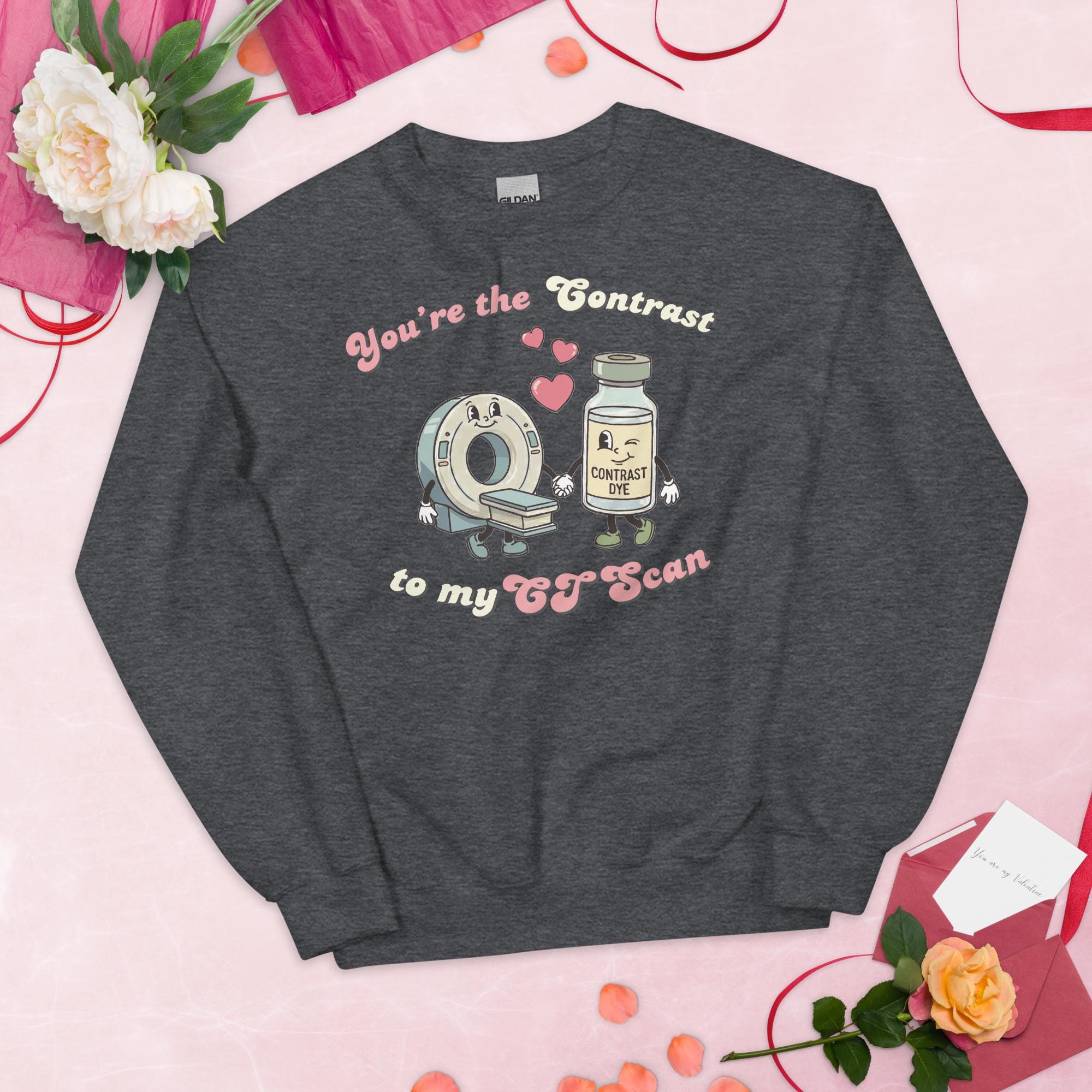 Valentines Day Radiology Sweatshirt