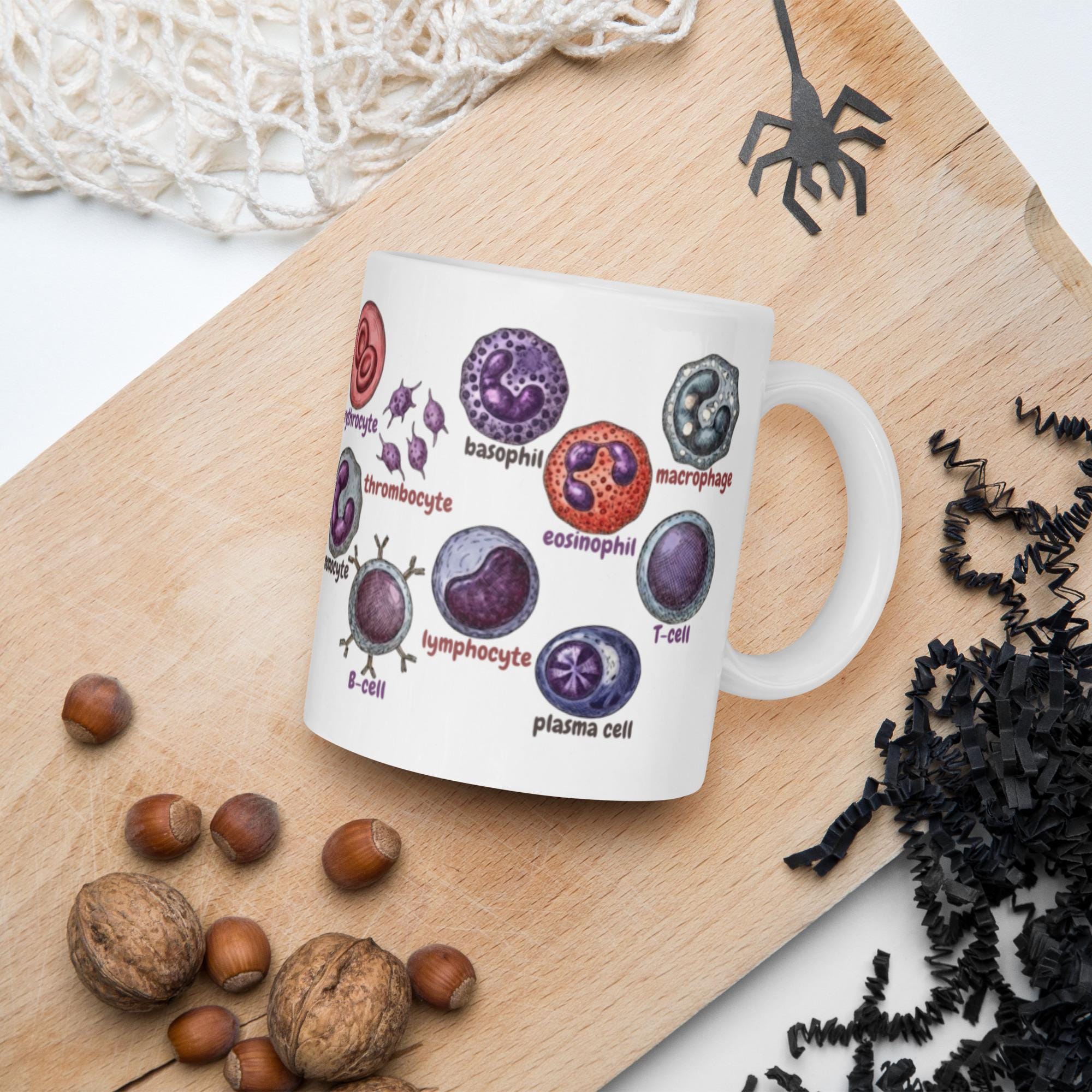 Hematology & Phlebotomy Blood Cells Coffee Mug