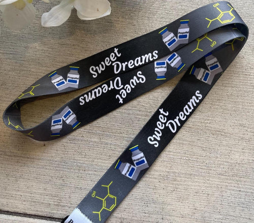 Anesthesia Lanyard For Medical Professionals | Anesthesiologist ID Badge Holder | Doctor, Resident, Medical Student, Healthcare | Propofol