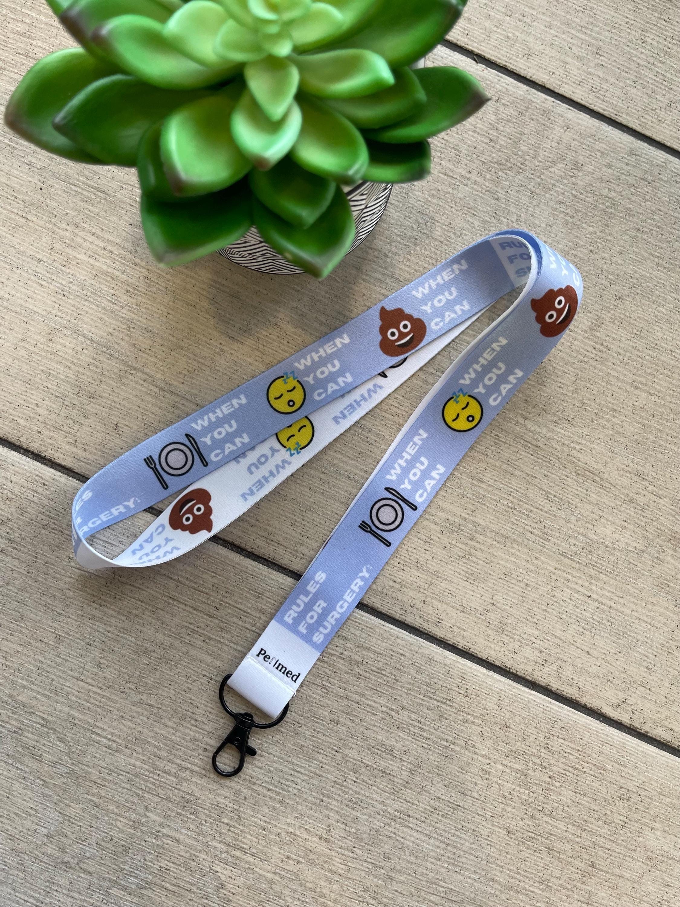 Surgery Lanyard & ID Badge Holder for Surgeon and OR Nurse | Surgical Resident, Scrub Tech, PA Gift | Med Student, Operating Room Staff